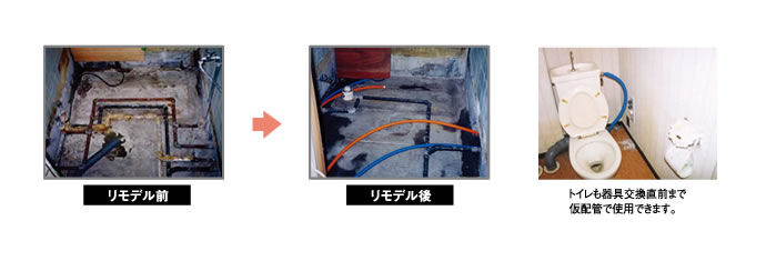 室内配管更新